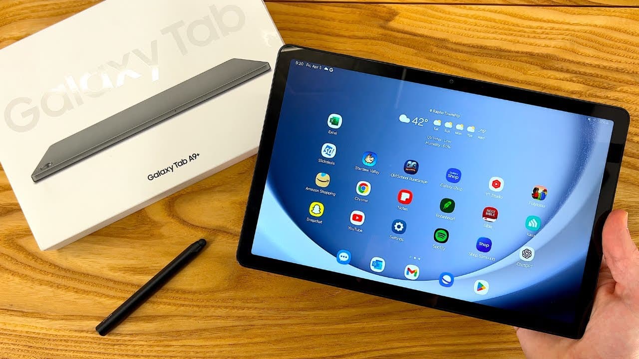 Samsung ups the ante in budget tablet market with high-refresh Galaxy Tab A9+