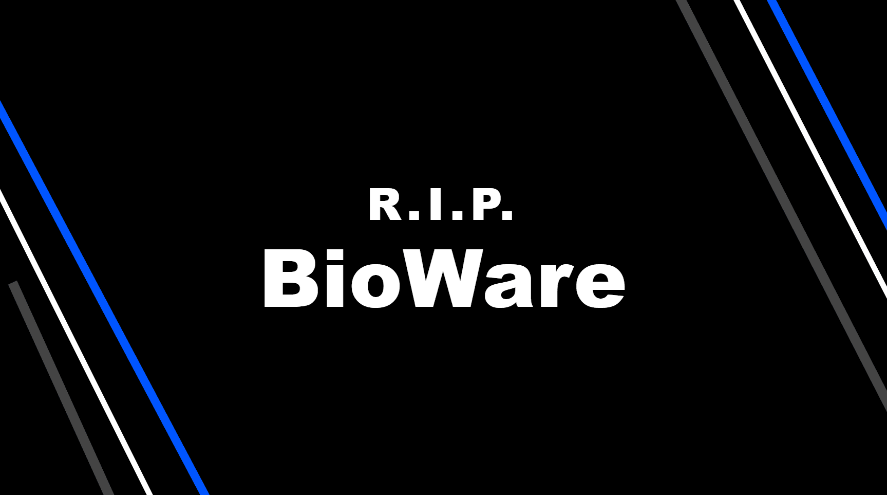 EA has closed BioWare and canceled the new Mass Effect 5!