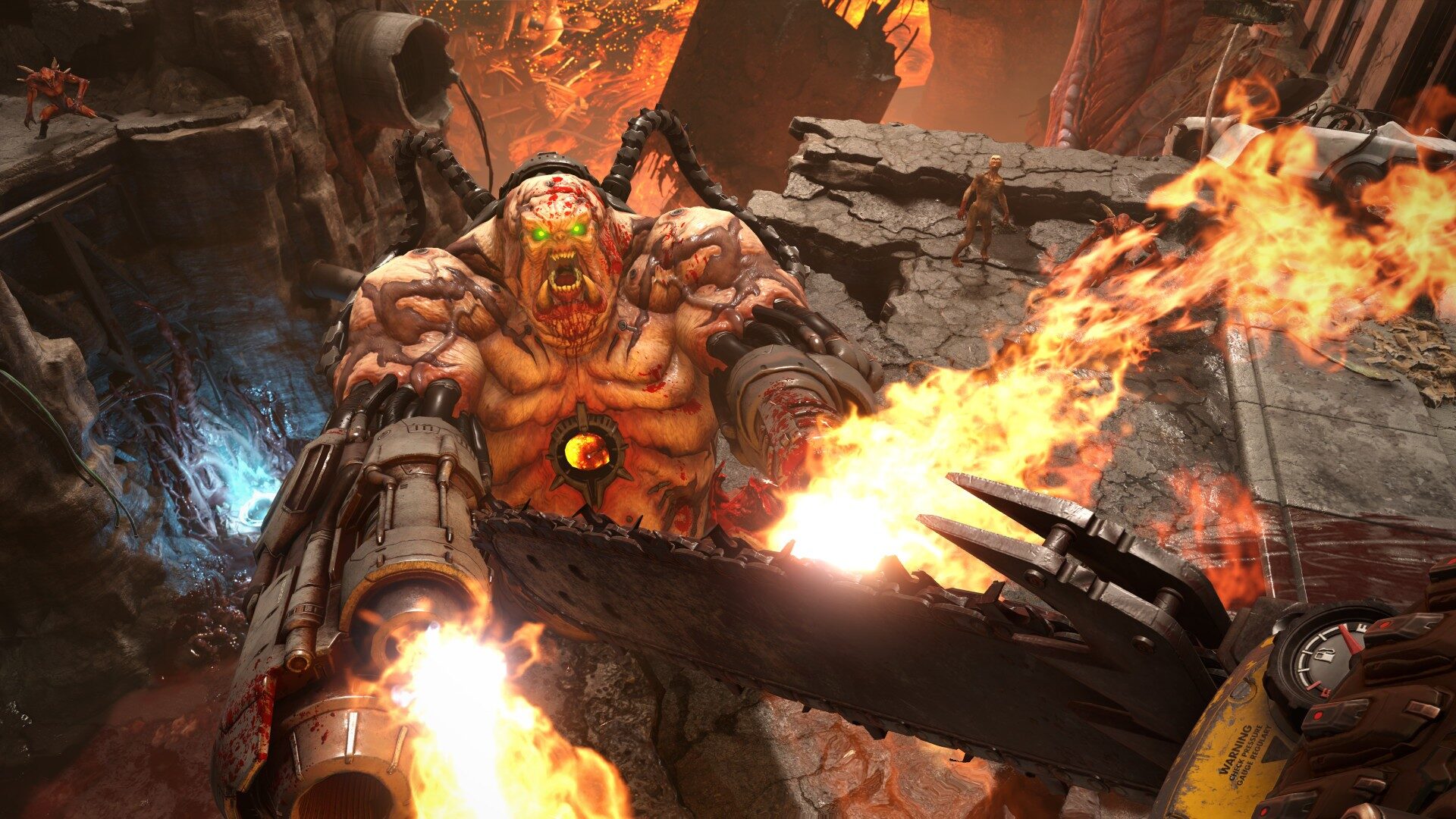 doom eternal the ancient gods part two wallpaper 2