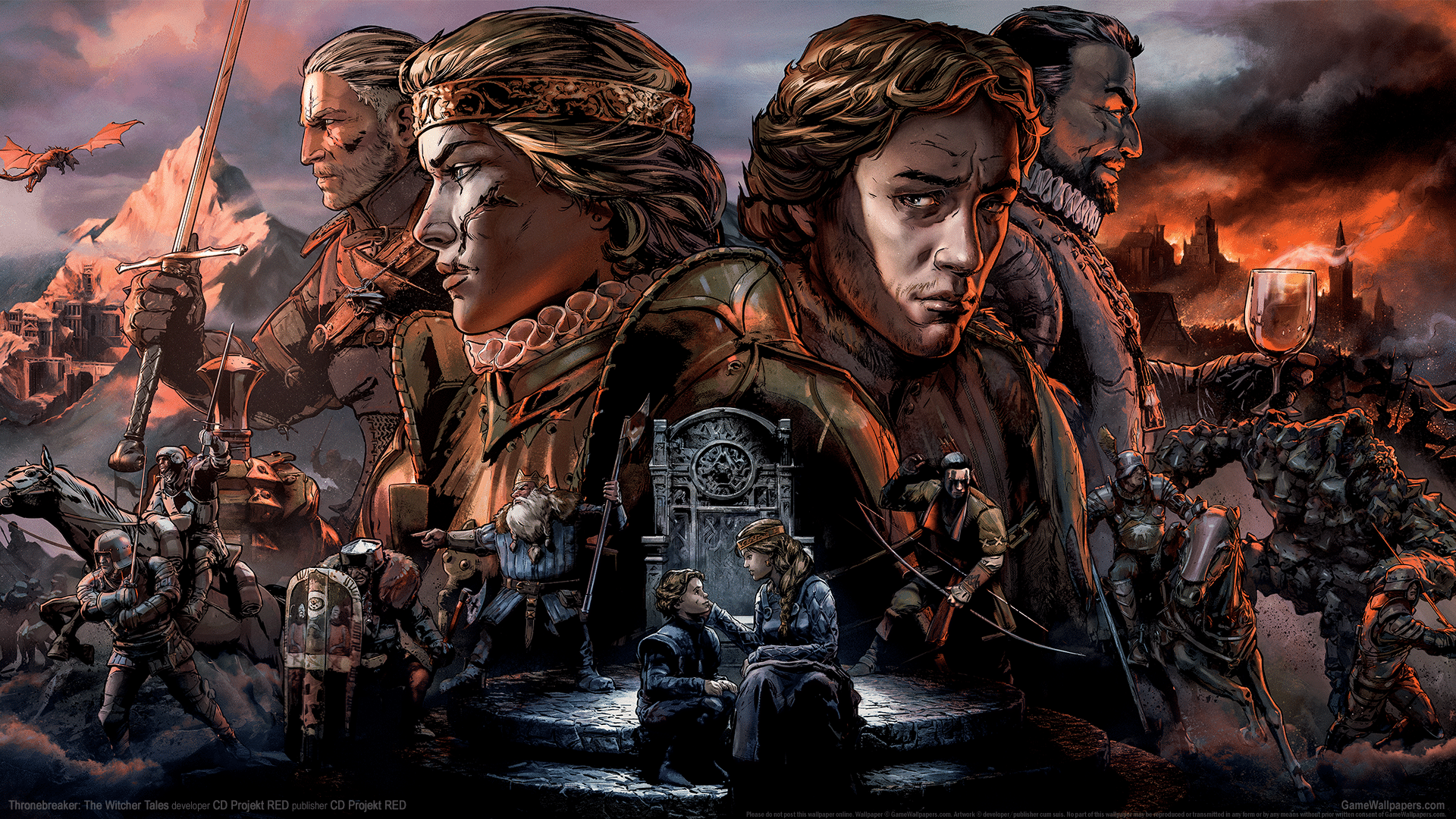 wp7219716 thronebreaker the witcher tales wallpapers