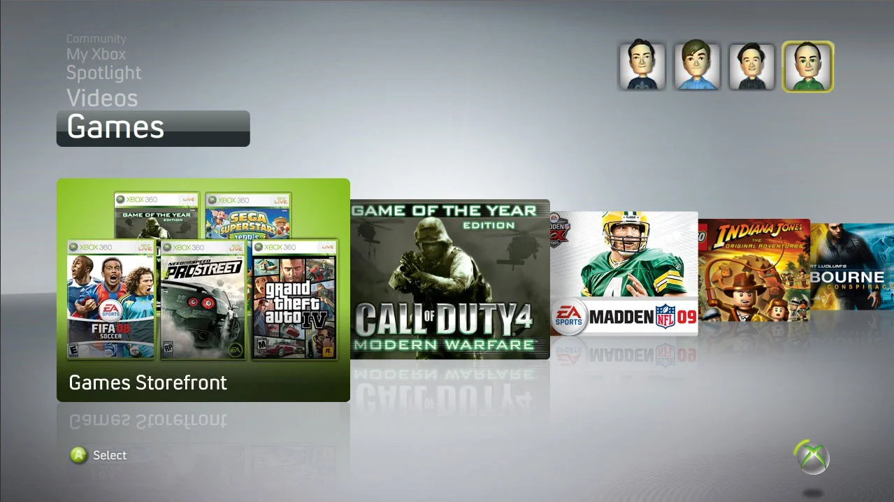 Da li je vrijeme da Xbox predstavi novi interface? xbox 360