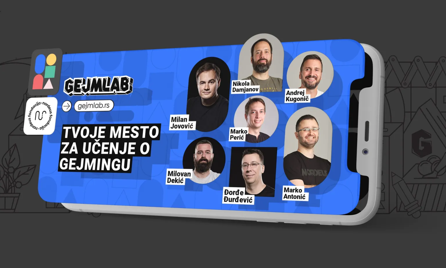 Nordeus fondacija predstavila platformu za učenje o gamingu Gejmlab zajednicki vizual scaled 1