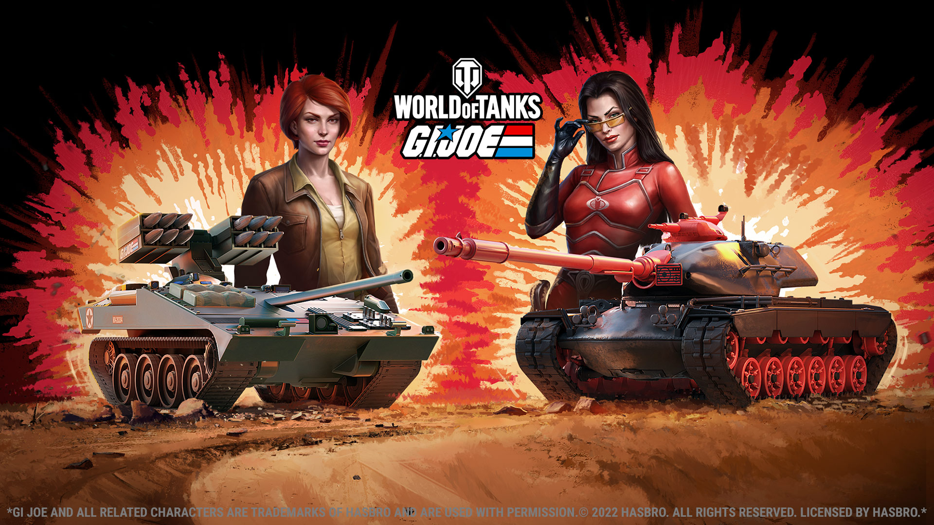 World of Tanks slavi 40. godišnjicu G.I. JOE World of Tanks Celebrates 40th Anniversary of G.I. JOE