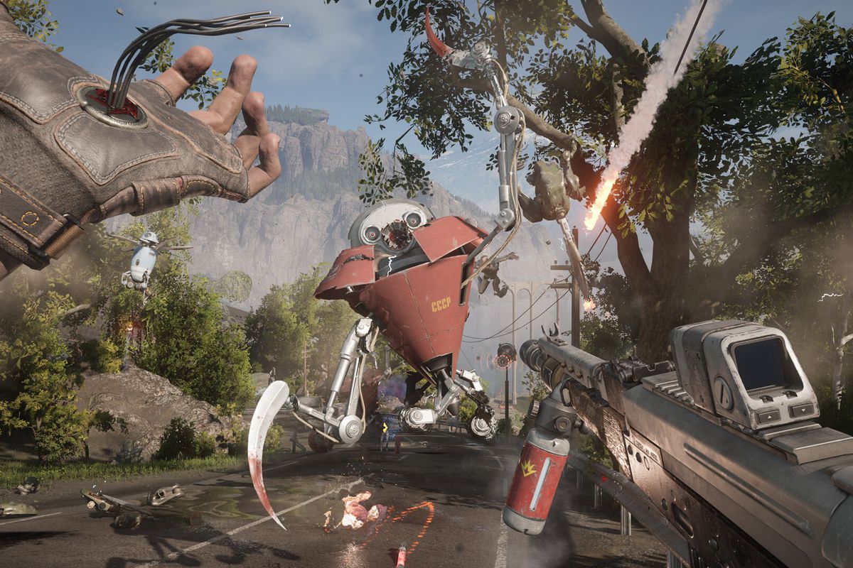 Atomic Heart - recenzija atomic heart robot boom.0