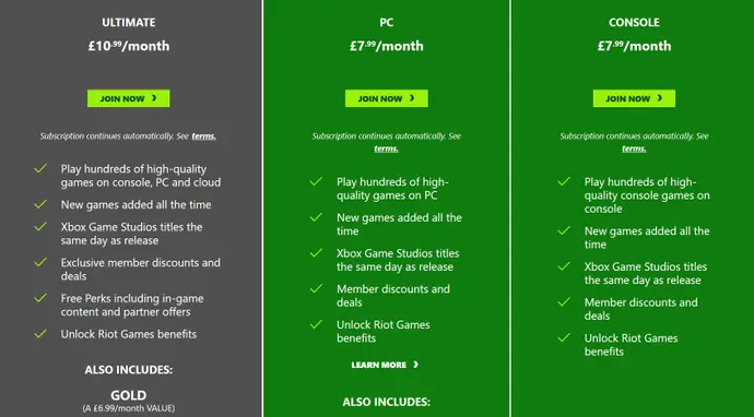 Xbox Game Pass je poskupljao image