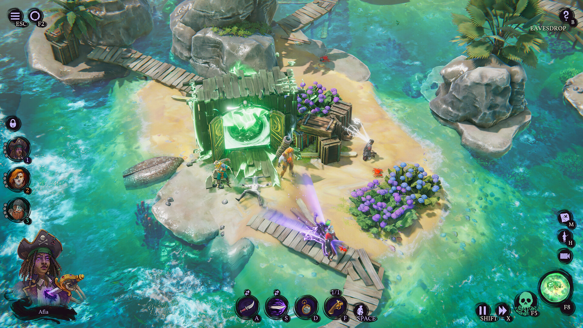 Shadow Gambit: The Cursed Crew demo