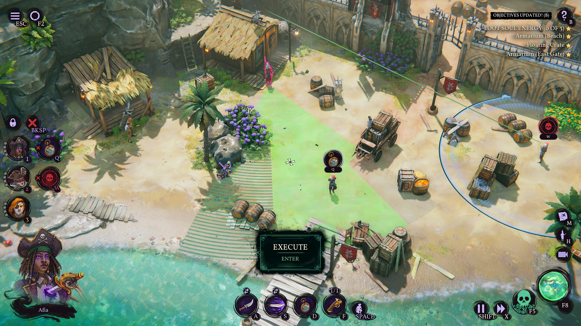 Shadow Gambit: The Cursed Crew demo