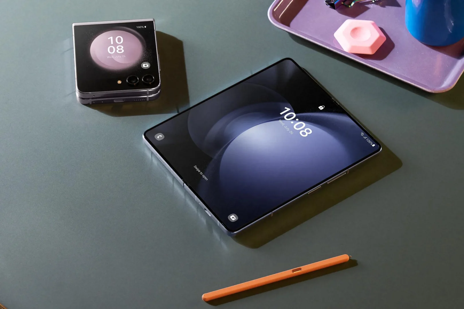 Samsung Galaxy Z Fold 5 - recenzija 078 Galaxy fold5 flip5s pen ecosystem icy bluelavender LI
