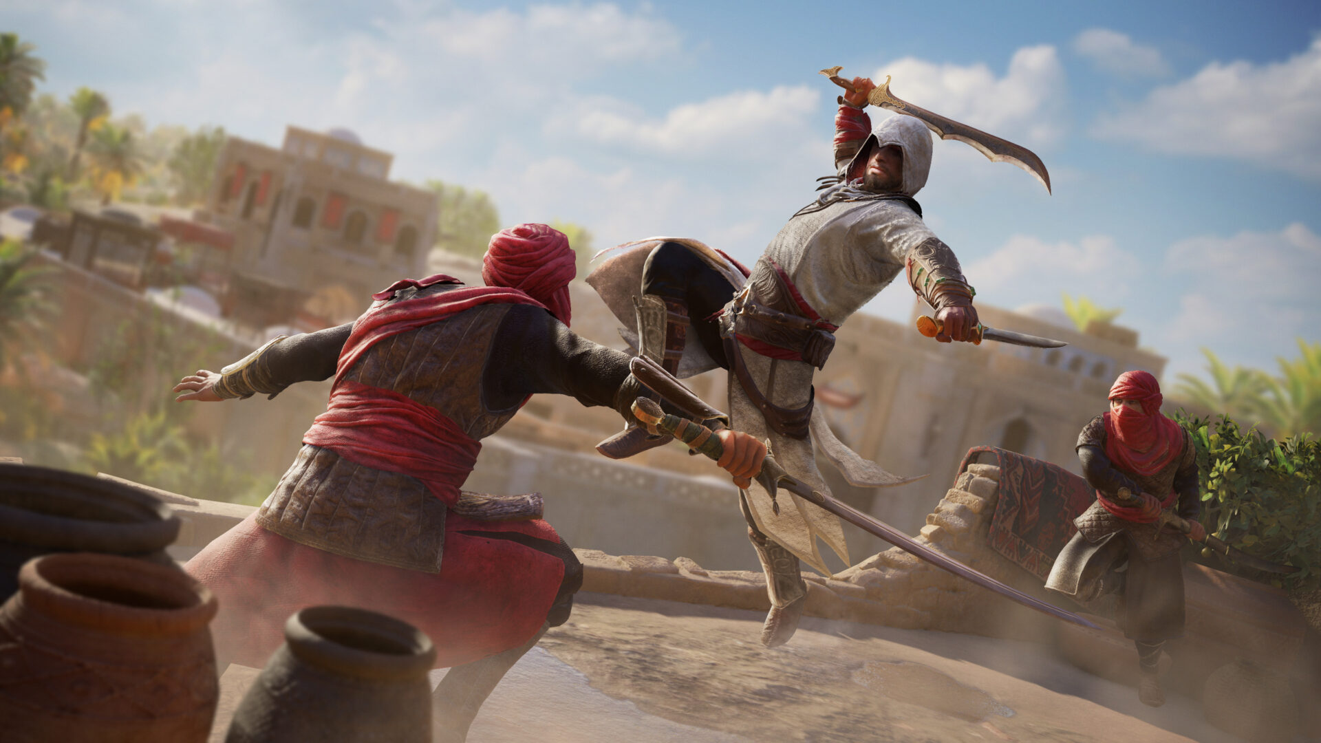 Assassin's Creed Mirage - recenzija ACMirage Roof Fight
