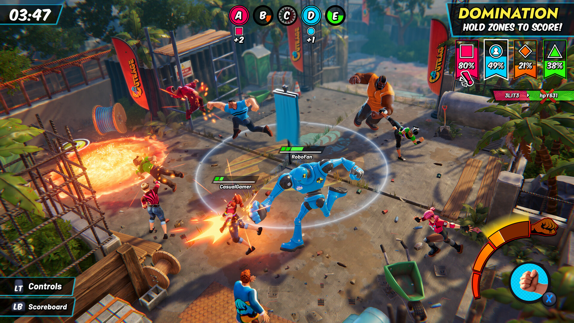 OutRage Fight Fest - recenzija