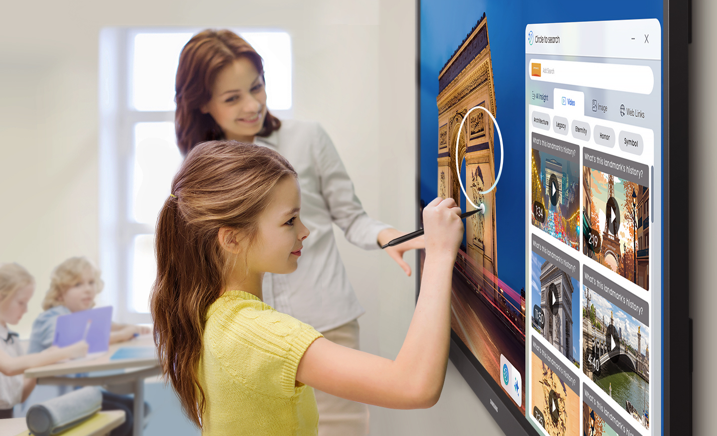 Samsung uvodi novu AI snagu u svoj interaktivni ekran na sajmu Bett 2025 Interactive Whiteboard Samsung AI Assistant