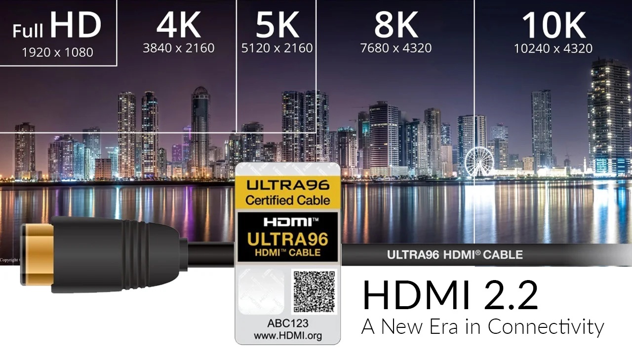 Novi HDMI 2.2 standard zvanično predstavljen: donosi 96 Gbps i podršku za 16K rezoluciju HDMI 2.2