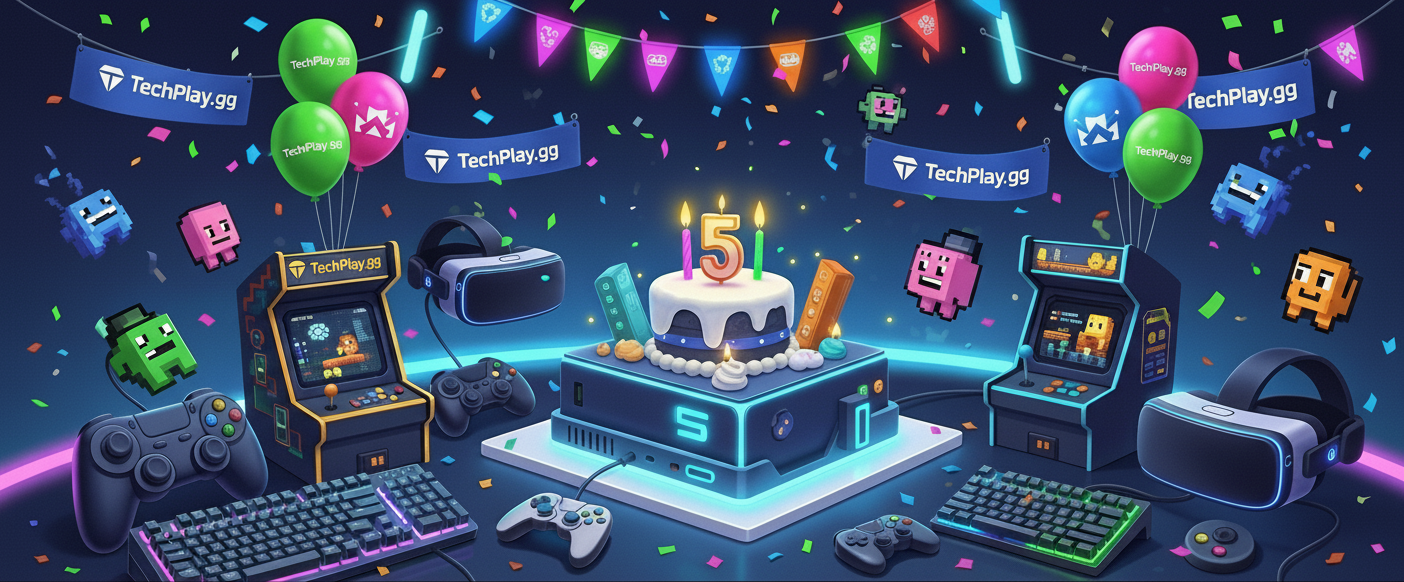 Pet godina igre i tehnologije: TechPlay.gg slavi jubilej TechPlay.gg