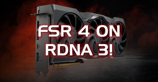 FSR 4 on RDNA 3